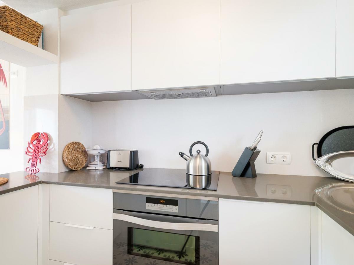 La Vie En Rouge Sa Riera Duplex, Private Parking Apartment Begur Bagian luar foto